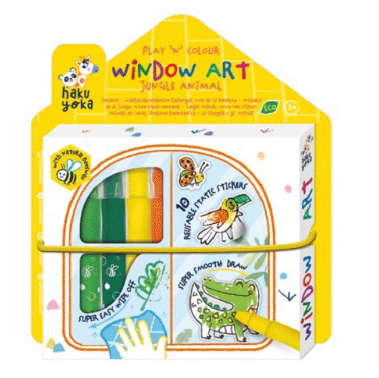 Window Art - Jungle Animal