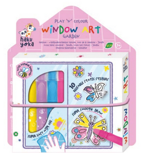 Window Art - Butterfly Garden