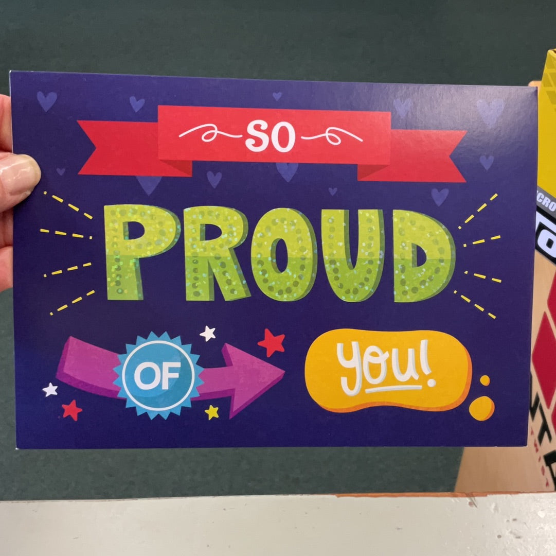 So Proud of You Card