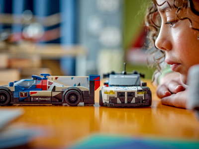 LEGO BMW M4 GT3 & BMW M Hybrid V8  Race Cars