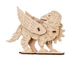 3D Coloring Model - Buckbeak Hippogriff