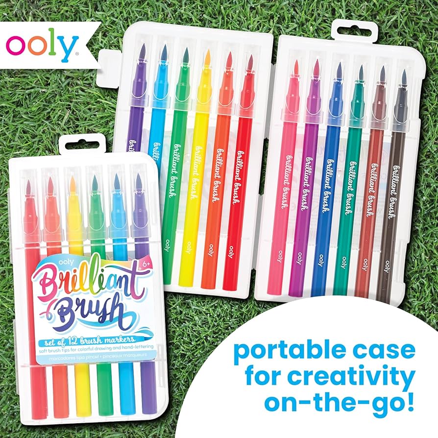 Brilliant Brush Markers