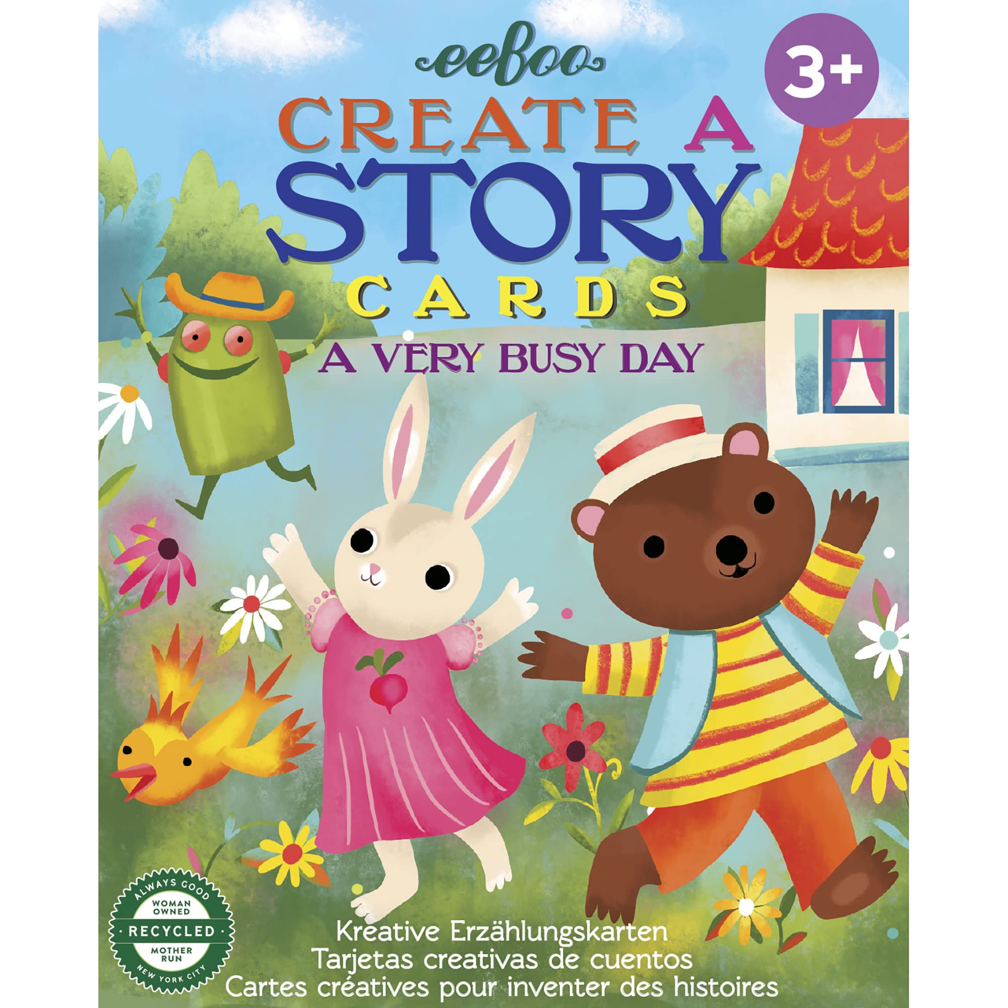 Create A Story Cards - A Very Busy Day