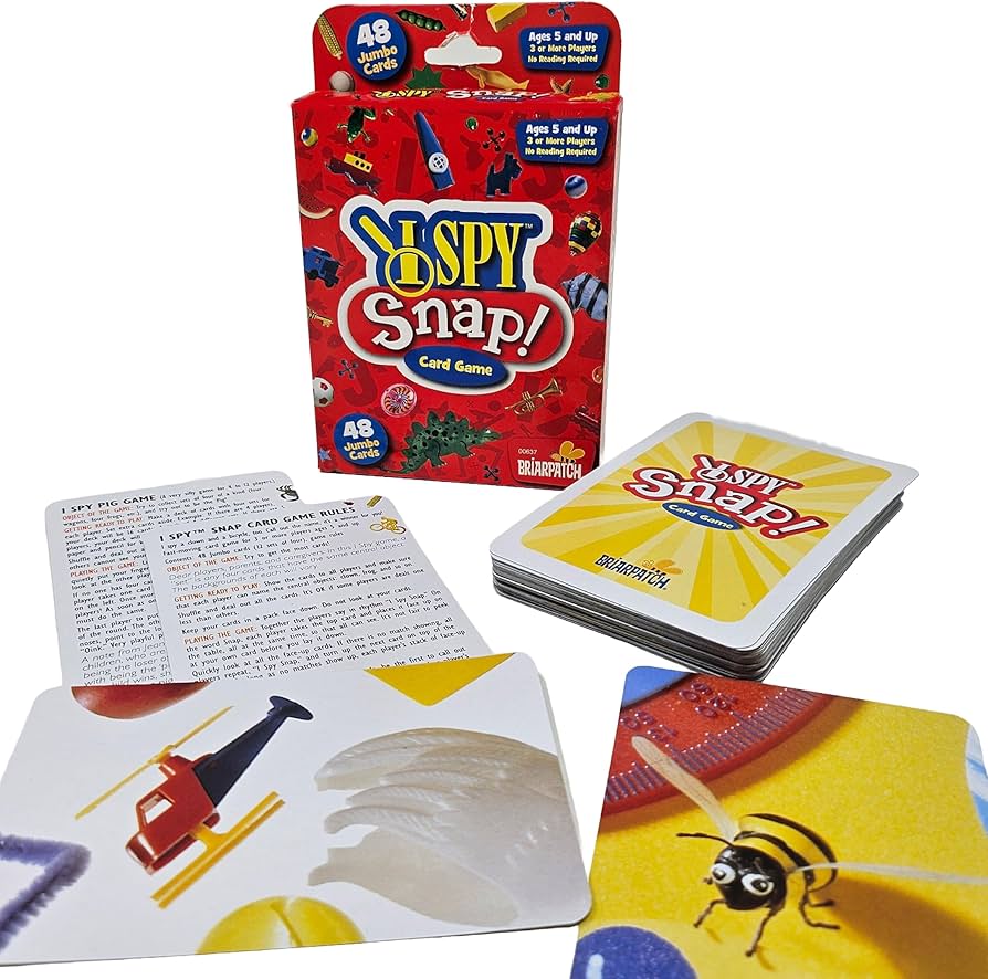 I Spy Card Games