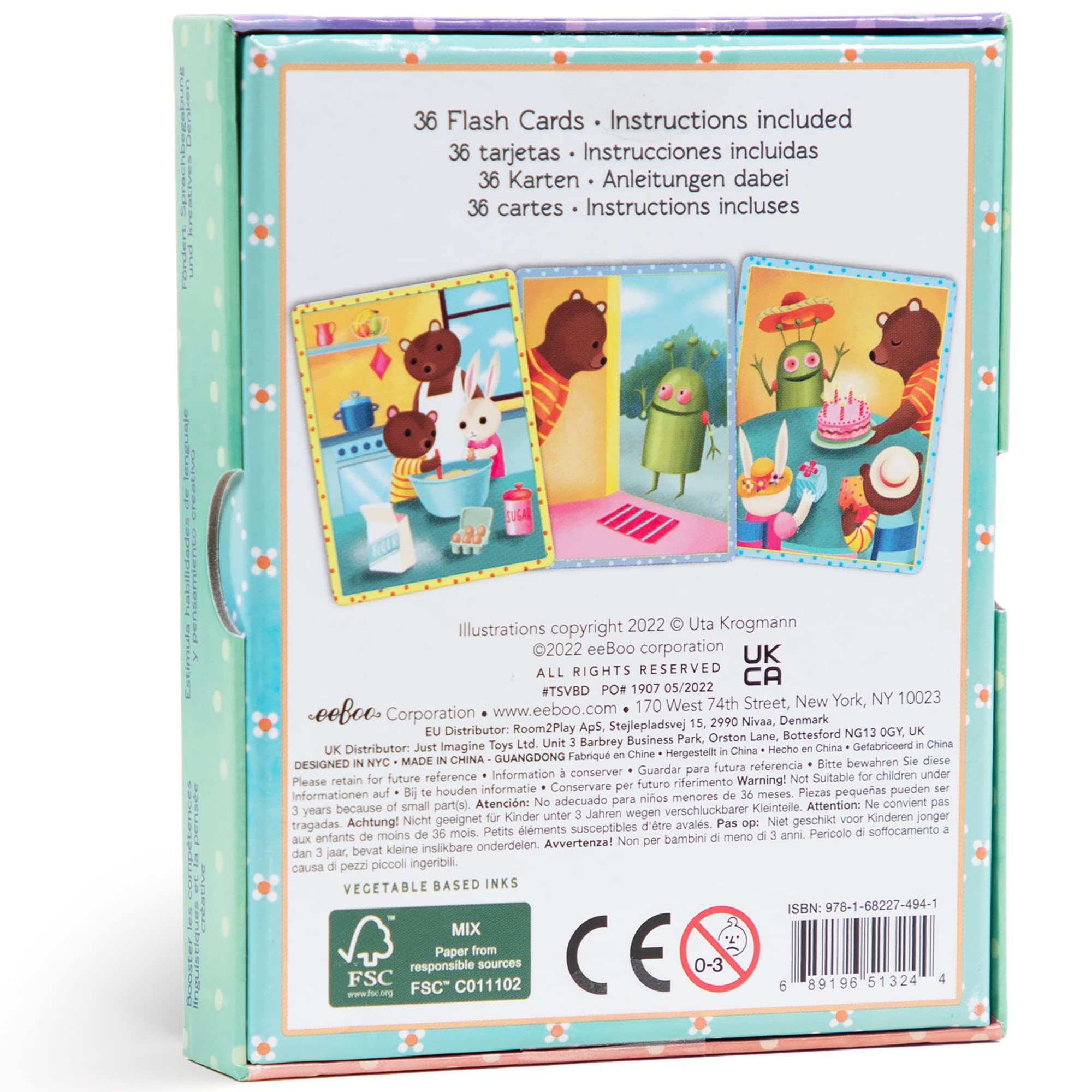 Create A Story Cards - A Very Busy Day