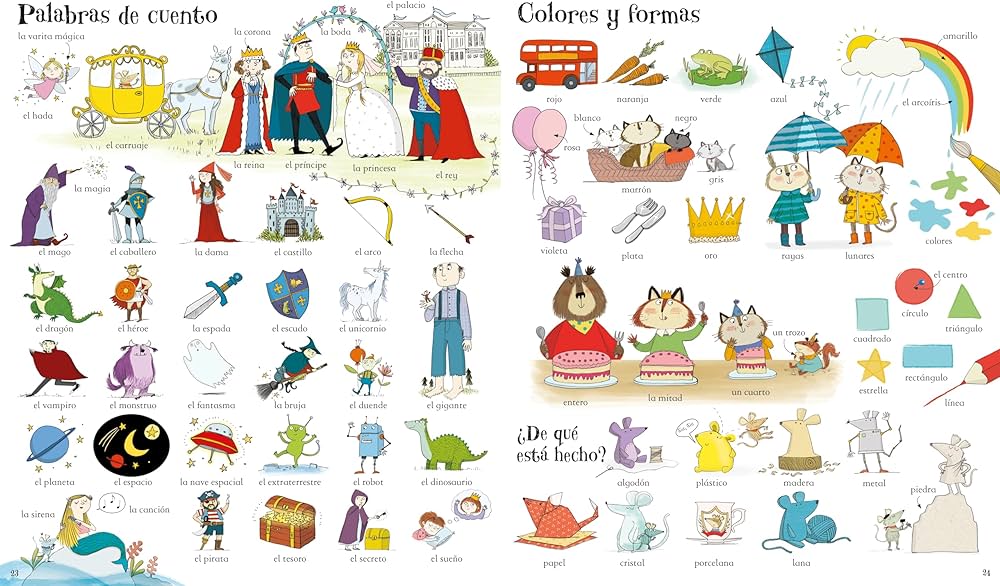 Usborne Big Book of Spanish Words