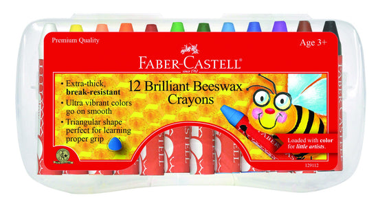 Beeswax Crayons in Storage Case - Default