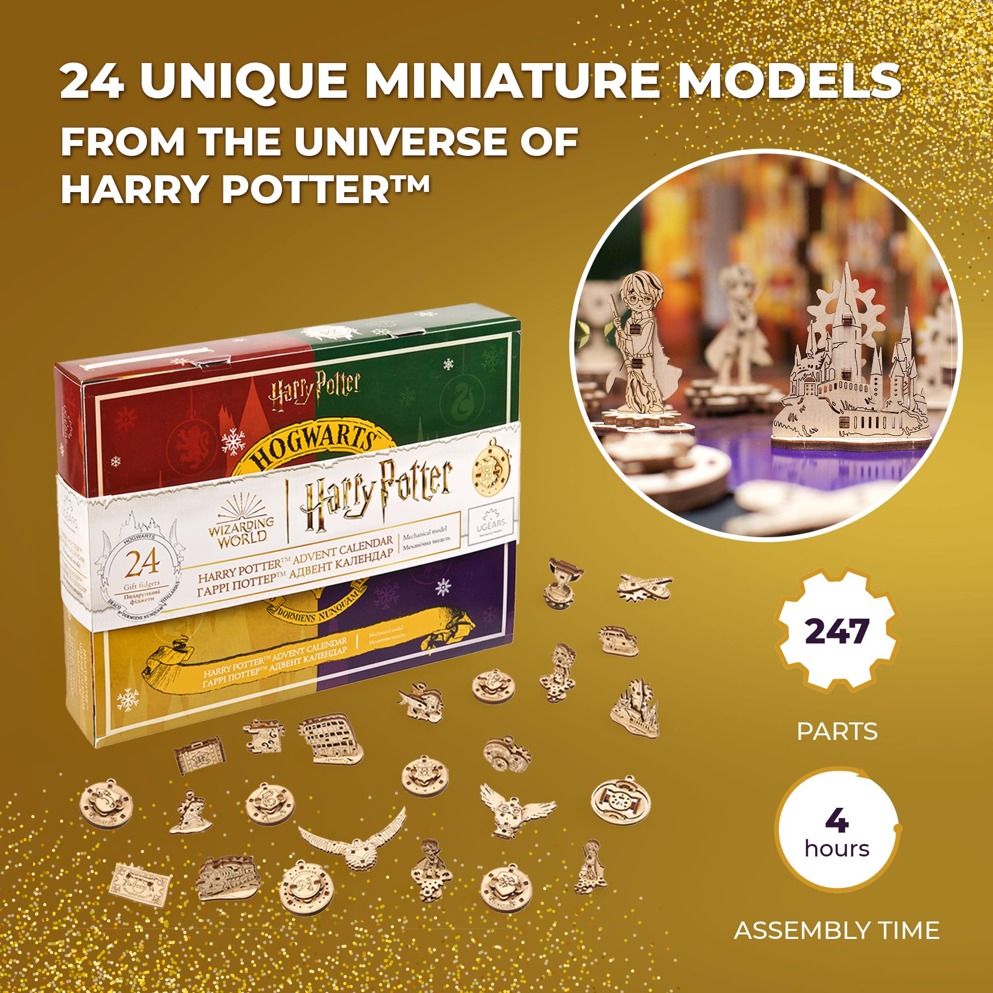 UGears Harry Potter Advent Calendar