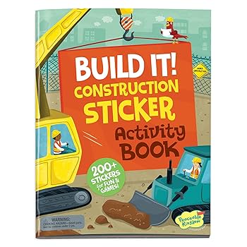 Sticker Activity Book: Build It Construction