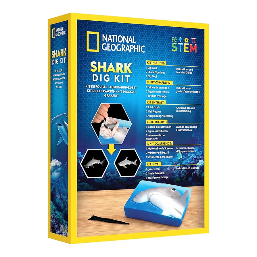 National Geographic Shark Dig Kit