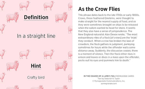 In Two Shakes of a Lamb's Tail: A  Quiz Deck of Cur
