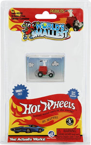World's Smallest Snoopy Hot Wheels