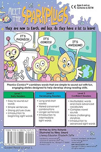 Phonics Comics Level 3 - Meet the Sparkplugs