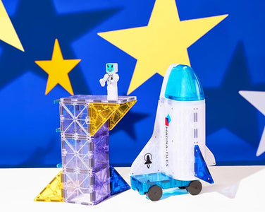 Magna-Tiles Space + microMAGS - 32