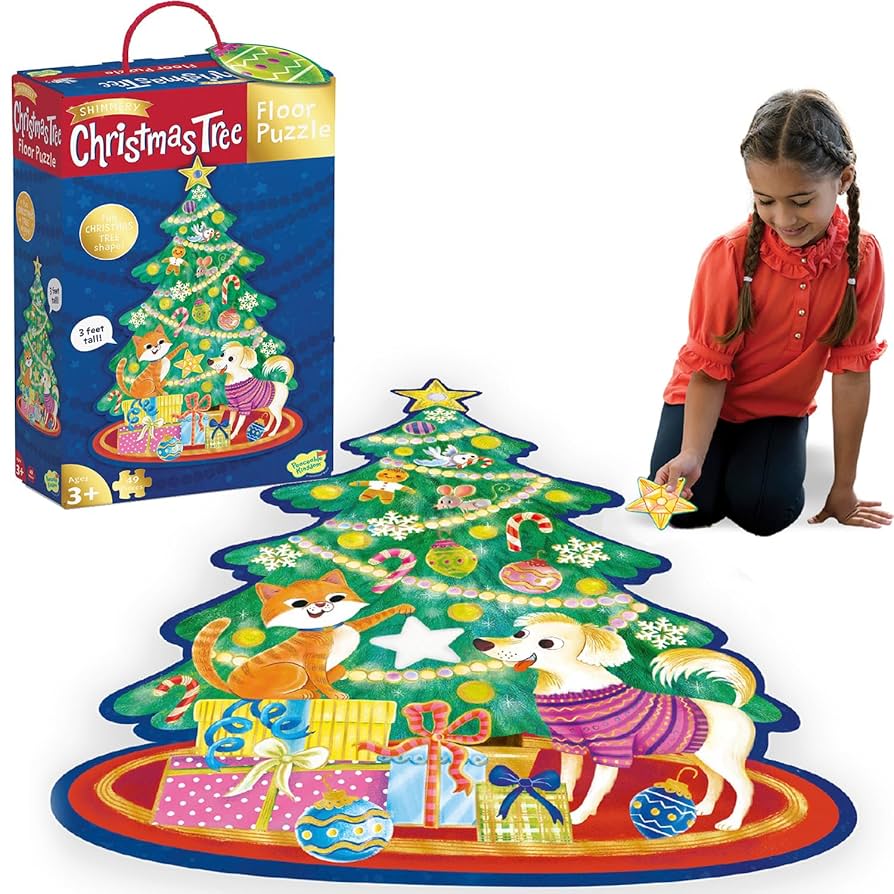 Floor Puzzle: Christmas Tree