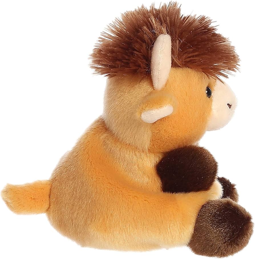 5" Hubert Highland Cow Palm Pal