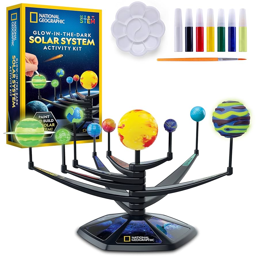 National Geographic Glow in the Dark Solar Systemq