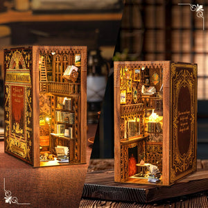 DIY Miniature Book Nook Kit - Bookstore