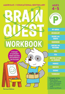 Brain Quest Workbook:  Pre-Kindergarten
