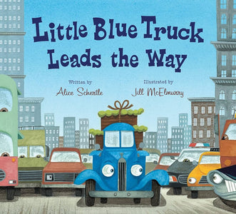 Little Blue Truck Leads the Way - Board Book