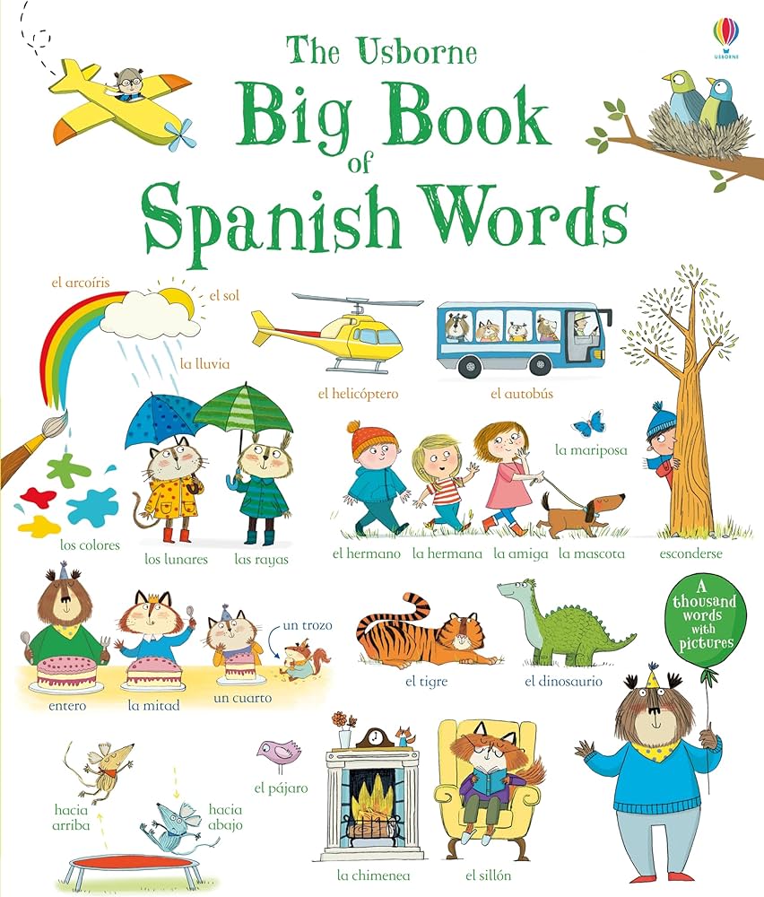Usborne Big Book of Spanish Words