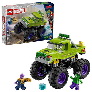 LEGO Marvel The Hulk Truck vs. Thanos
