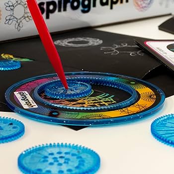 Spirograph Scratch & Shimmer