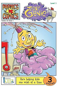Phonics Comics Level 1 - Teeny Genie