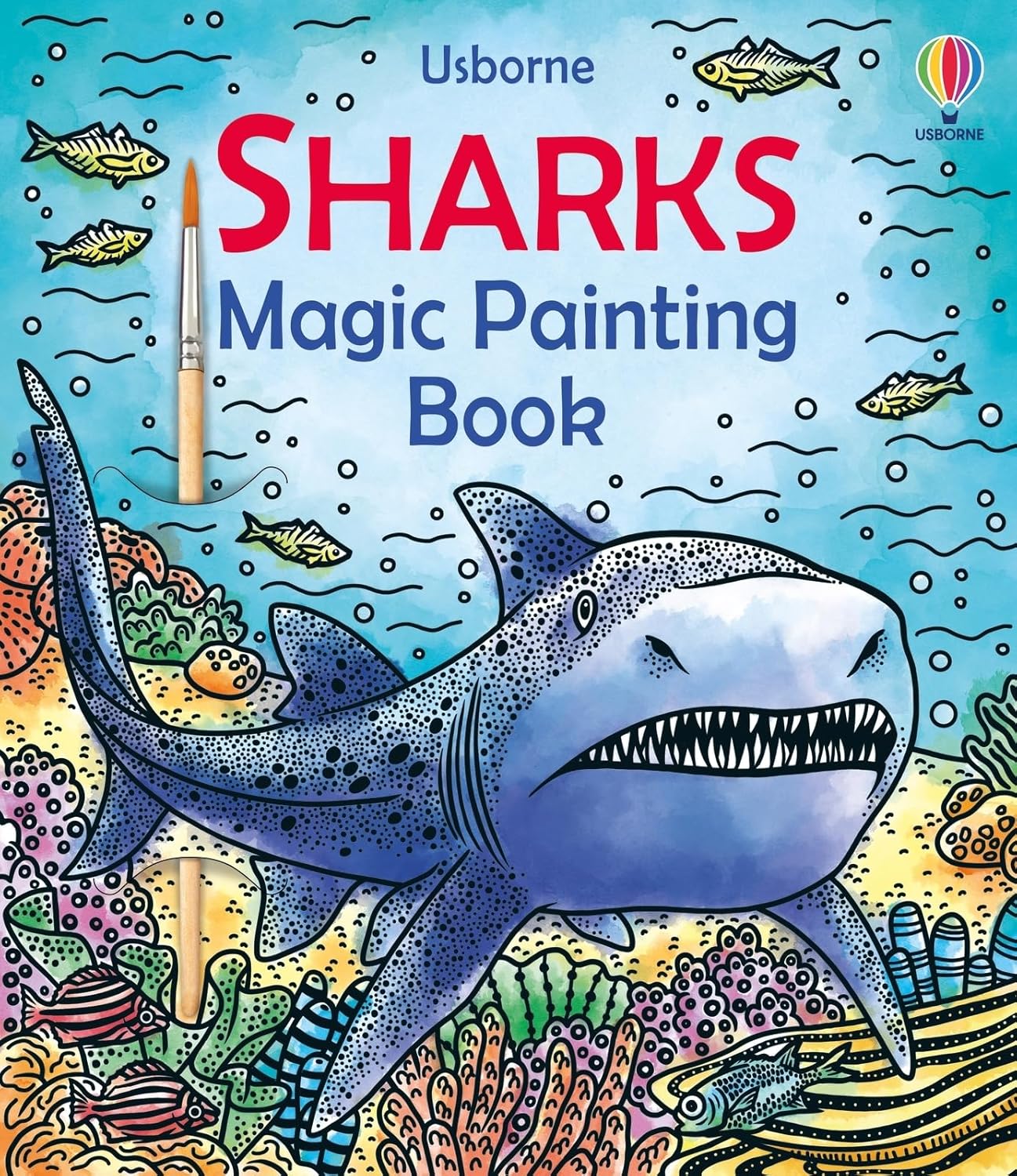 Magic Painting Book - Sharks