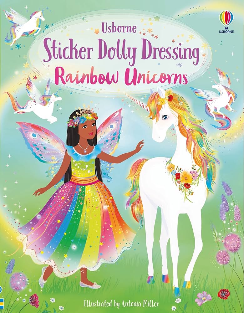Usborne Sticker Dolly Dressing Books