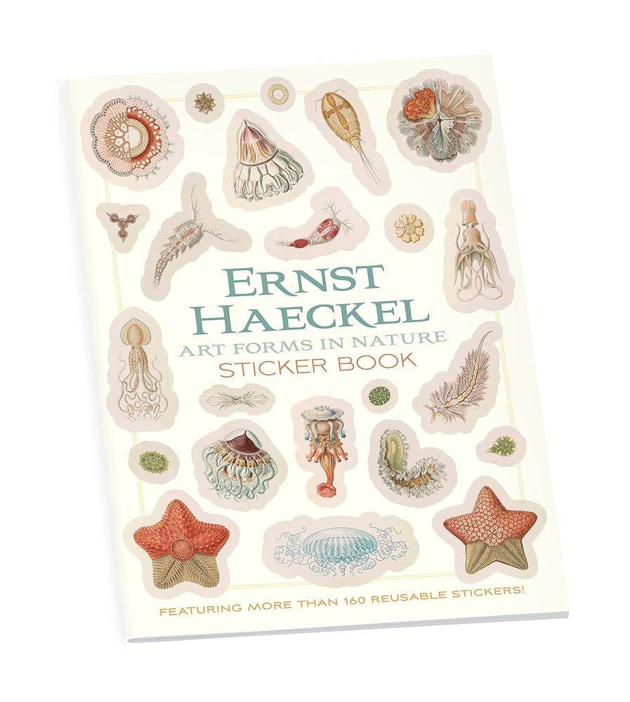 Ernst Haeckel: Art Forms in Nature Sticker Book