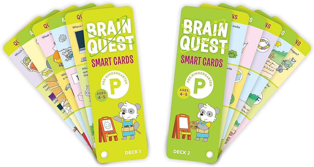 Brain Quest Smart Cards: Pre-Kindergarten