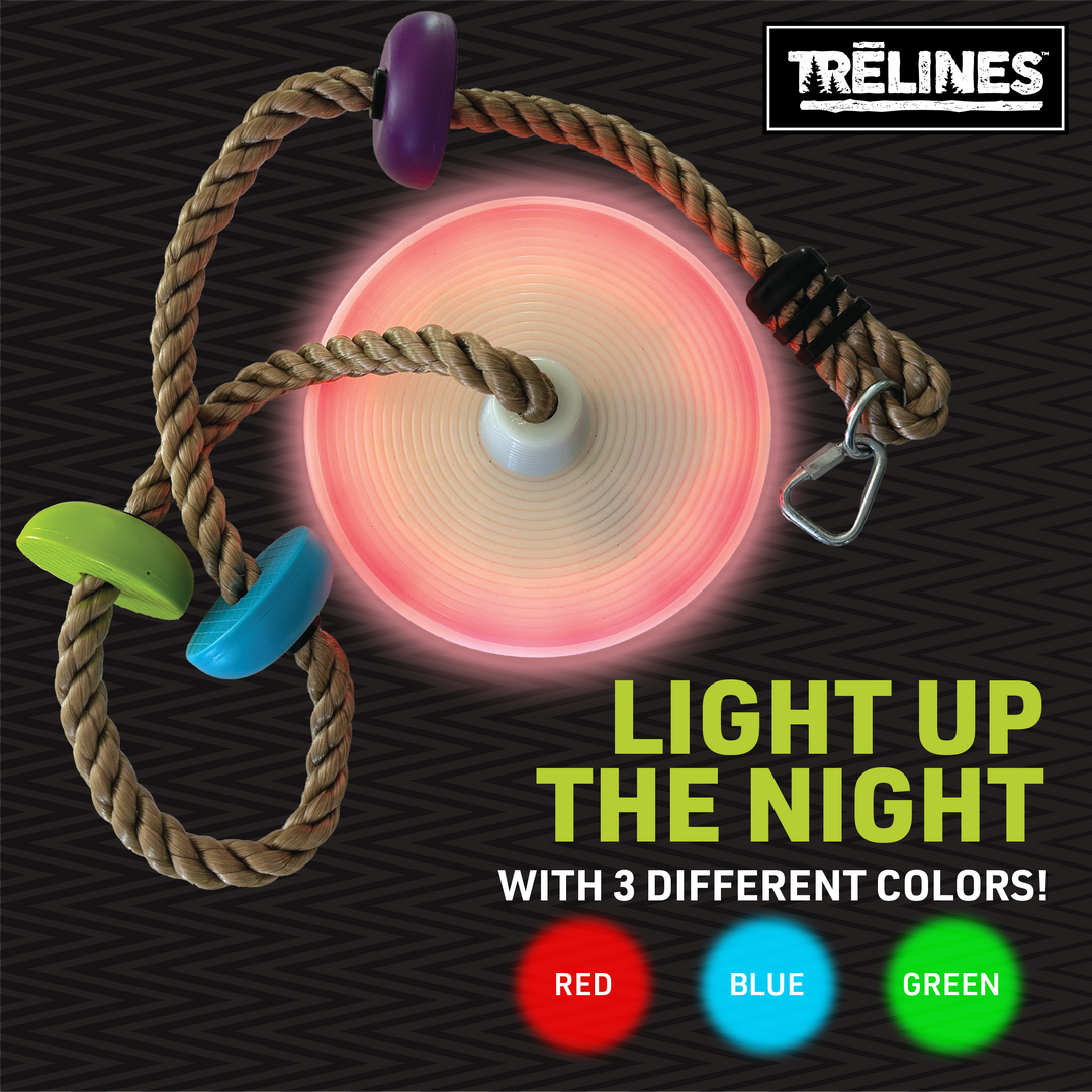 LED Climbing Rope Swing 6ft