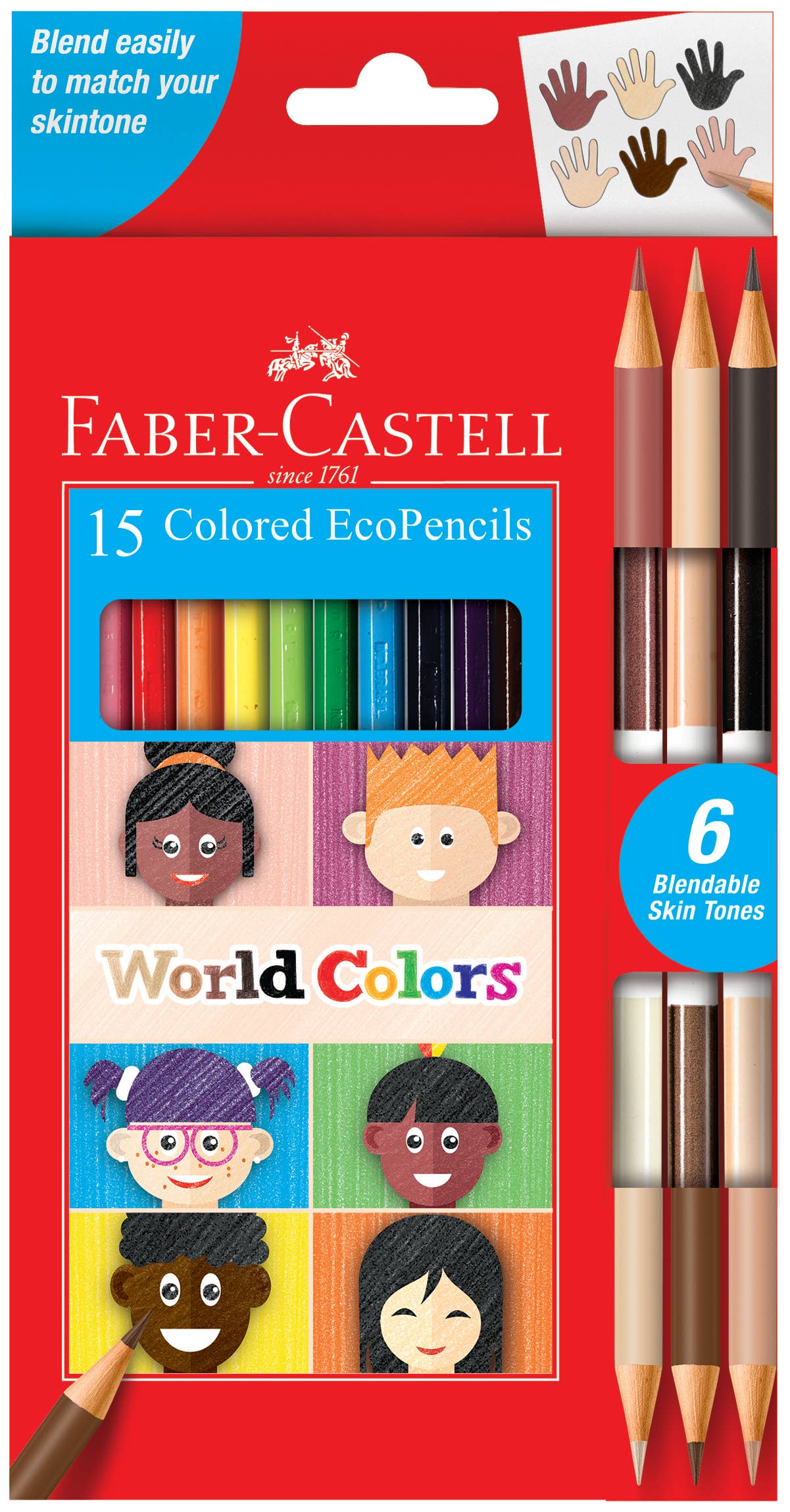 EcoPencils World Colors 15