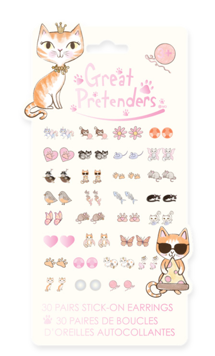 Paw-Some Sticker Earrings