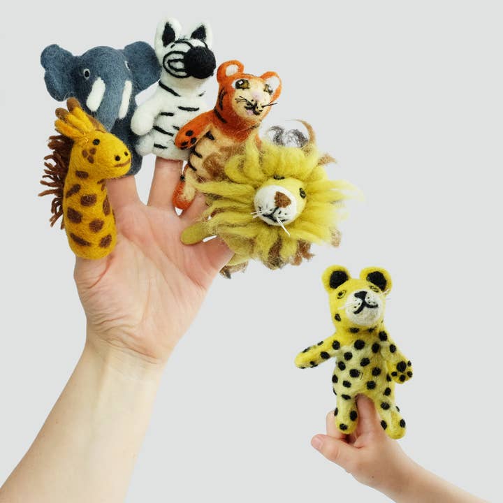 Felt Finger Puppets - Assorted