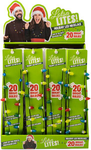 Flashing Holiday LED Necklaces