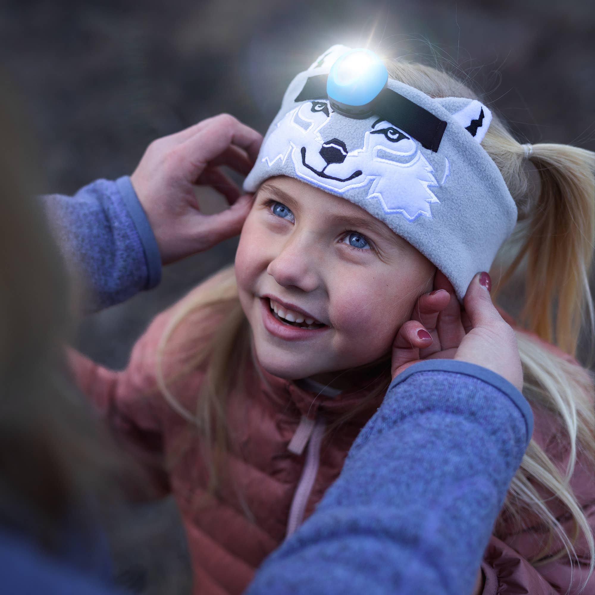 Bear Headband-Headlamp