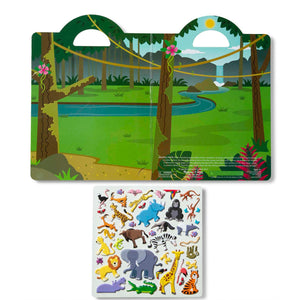 Puffy Sticker Play Set - Safari