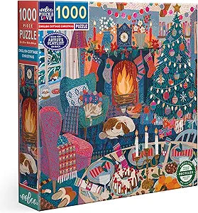 English Cottage Christmas - 1000