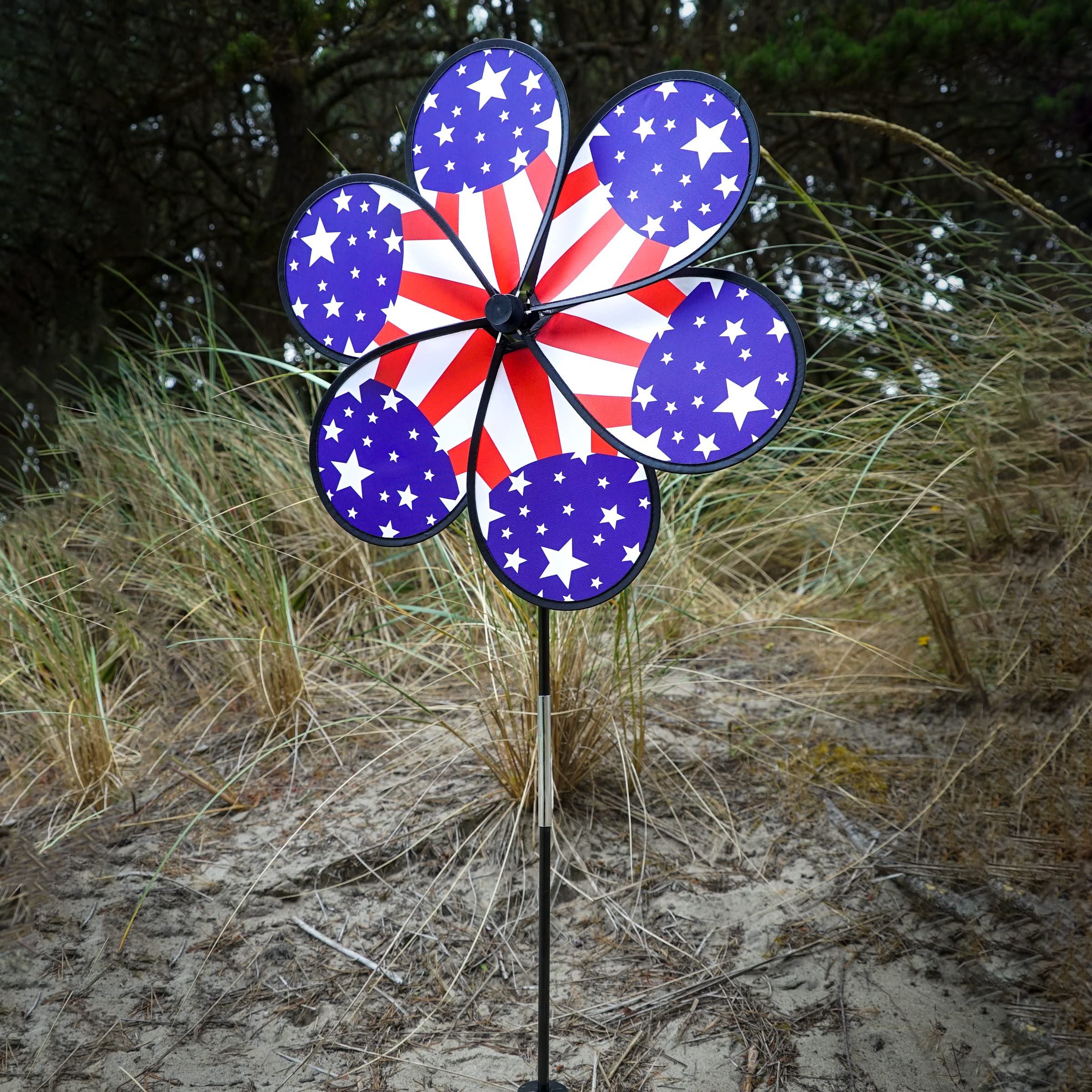 Stars & Stripes Flower Spinner