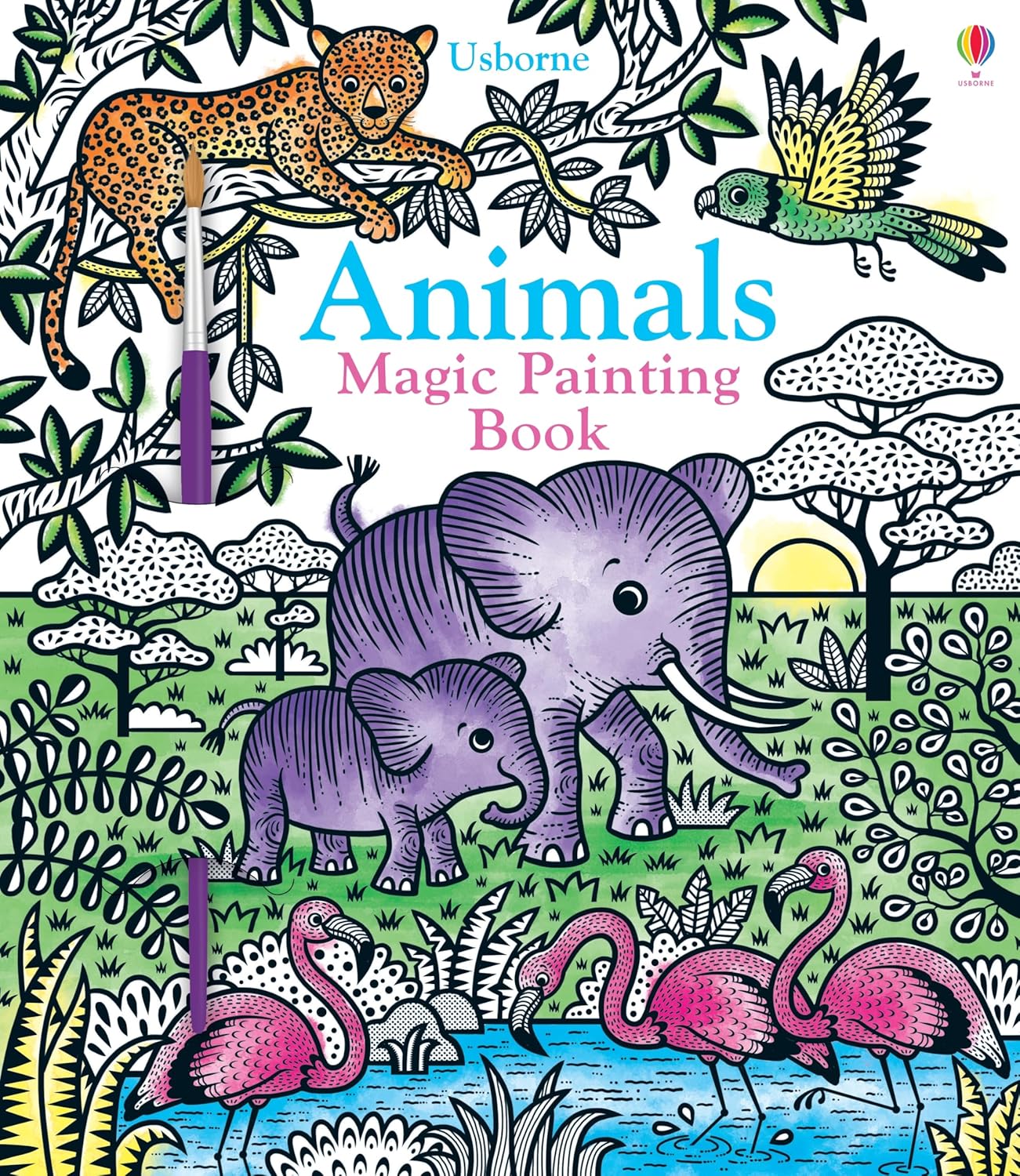 Magic Painting Book - Animals