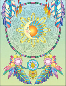 Creative Haven Dazzling Dreamcatchers Coloring Book