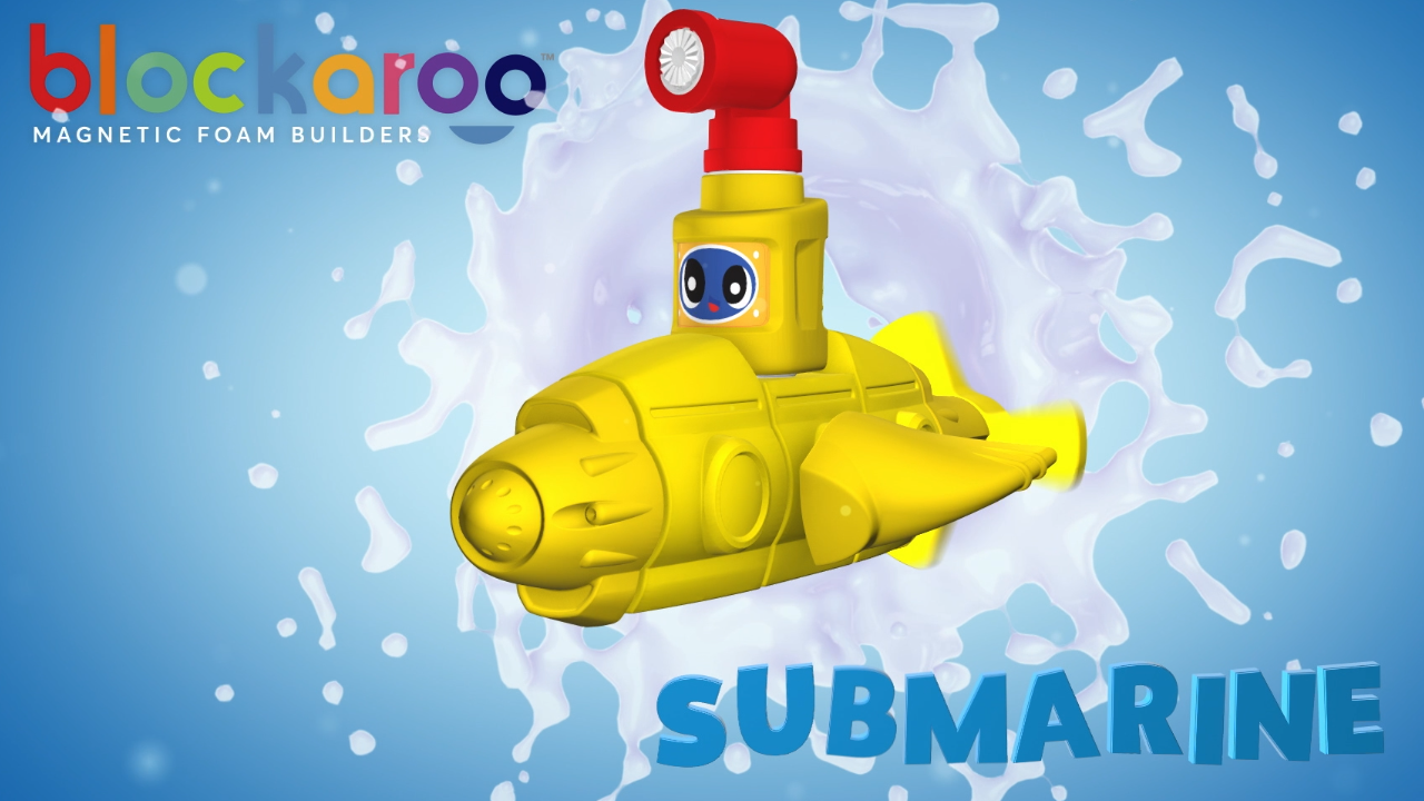 Blockaroo - Medium - Submarine (10pcs)