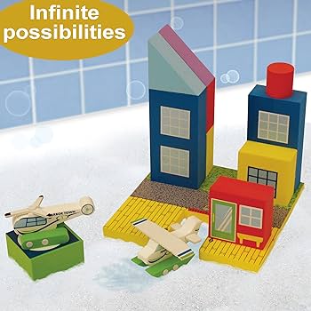 Bath Blocks - Floating Airport Set