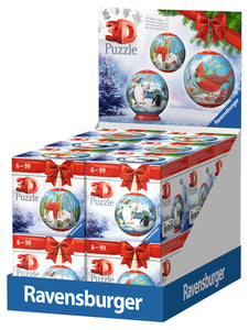 Animal Cheer 3D Christmas Balls