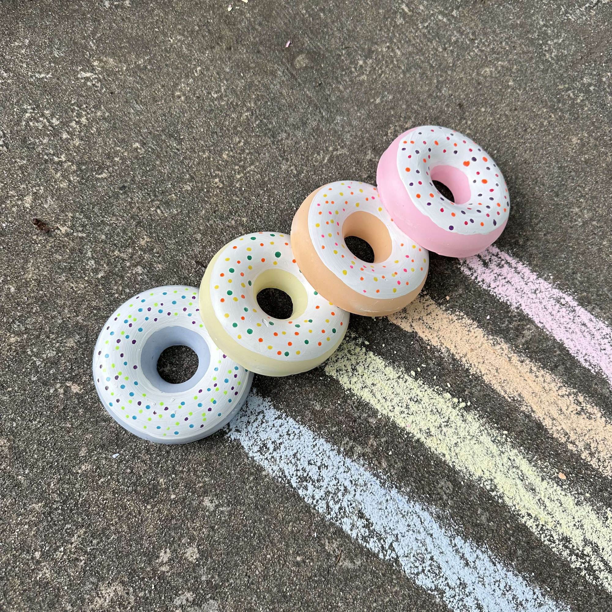 Donut Sidewalk Chalk