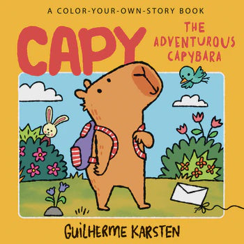 CAPY – The Adventurous Capybara: A Color-Your-Own