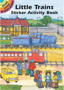 Sticker Activity Book - Little Trains