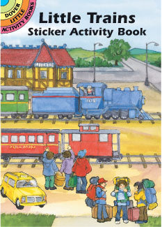 Sticker Activity Book - Little Trains